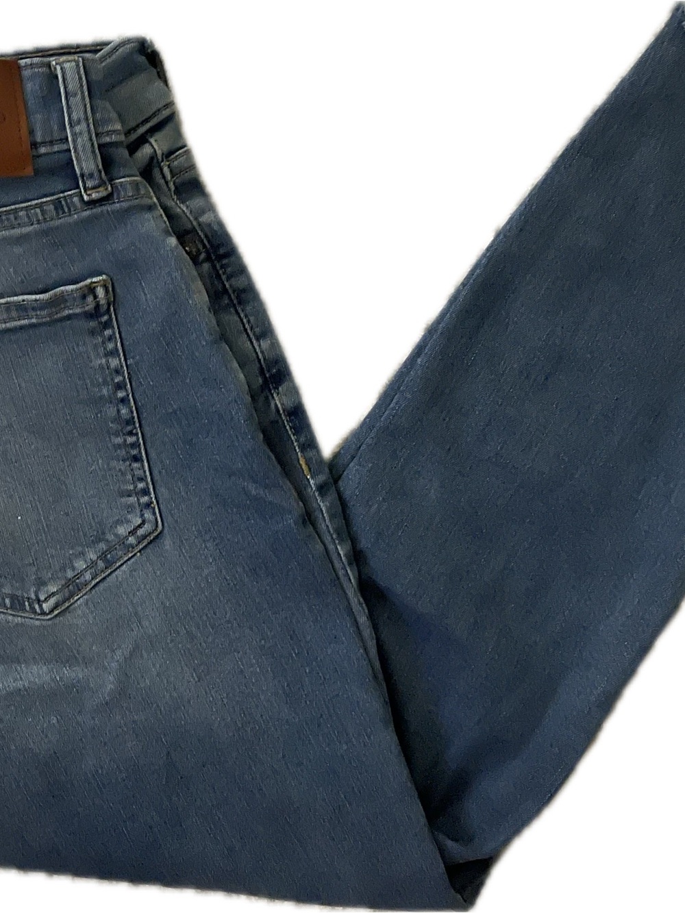 Lucky Brand Women's Ankle Crop Jeans in Dark Blue Wash